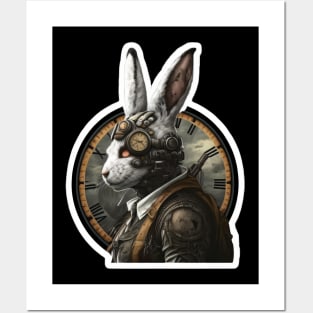 White Rabbit / SteamPunk Posters and Art